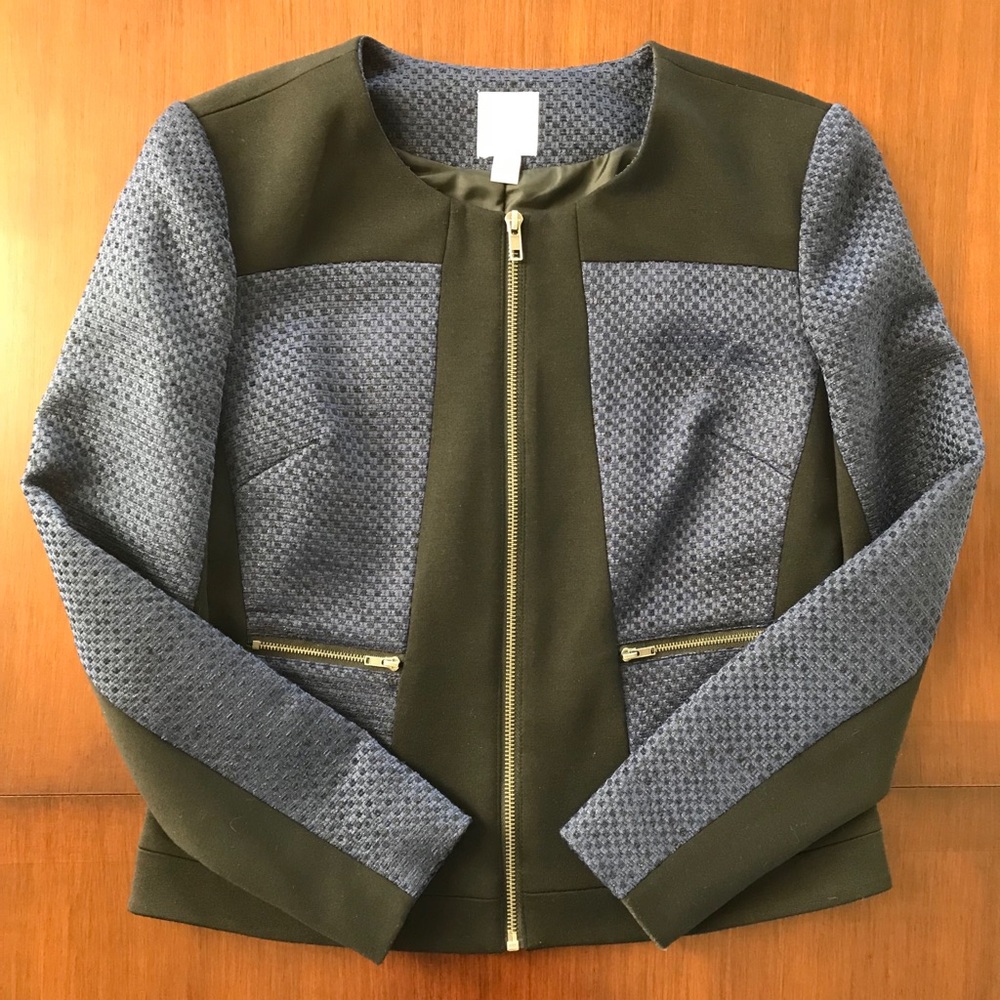 Halogen Zip-up Blazer